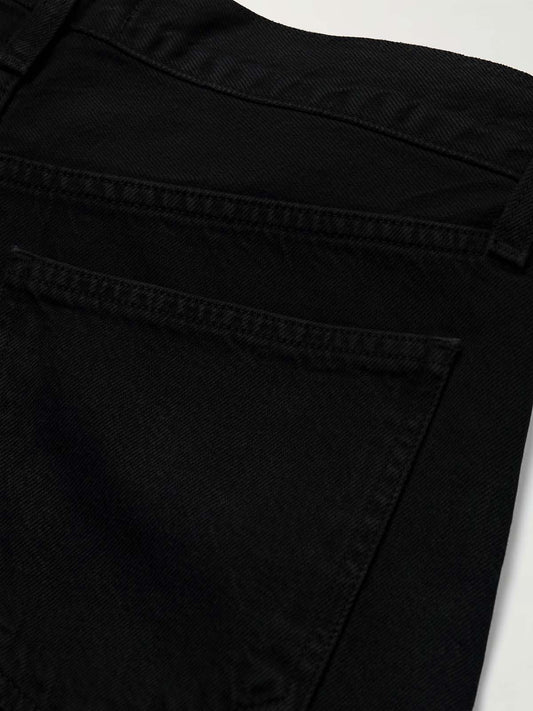 Black High Waist Super Wide Leg Jeans - Fashion Wodrobe