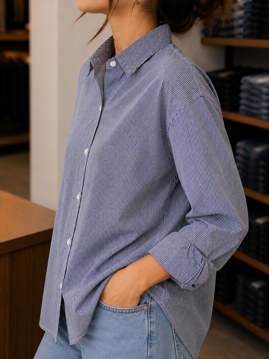 Blue Stripe Everyday Shirt