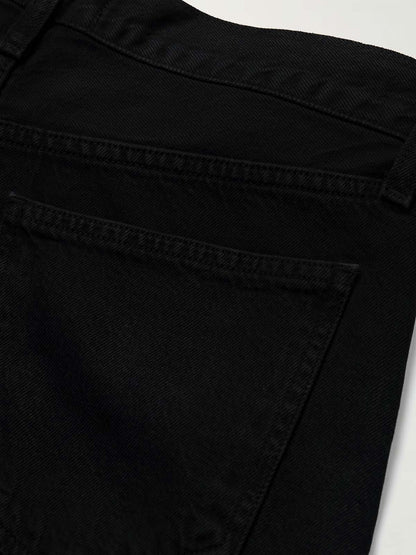 Black High Waist Super Wide Leg Jeans - Fashion Wodrobe